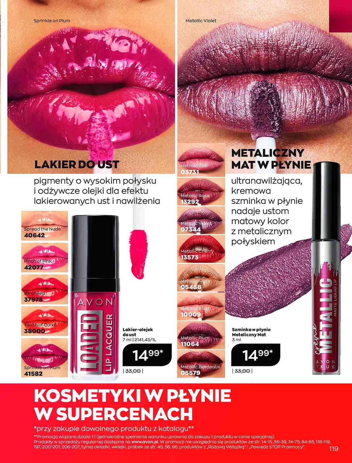 Gazetka promocyjna Avon str. 119