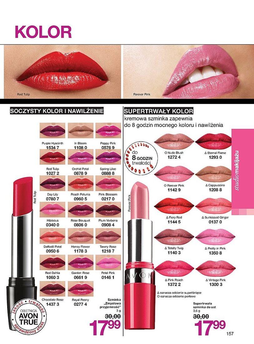Gazetka promocyjna Avon str. 157