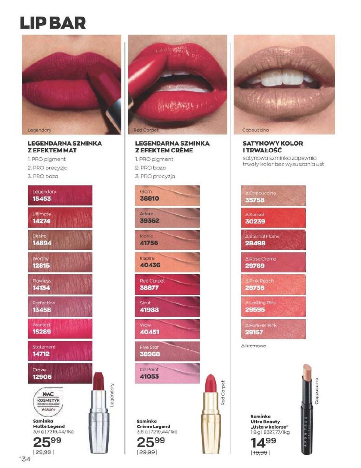 Gazetka promocyjna Avon str. 134