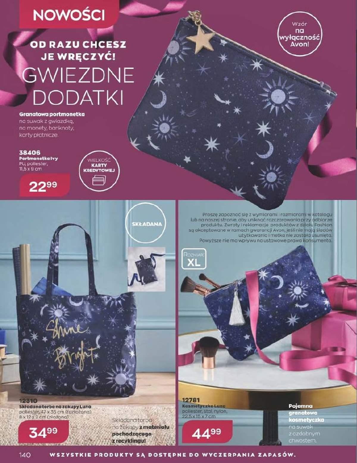 Gazetka promocyjna Avon str. 140