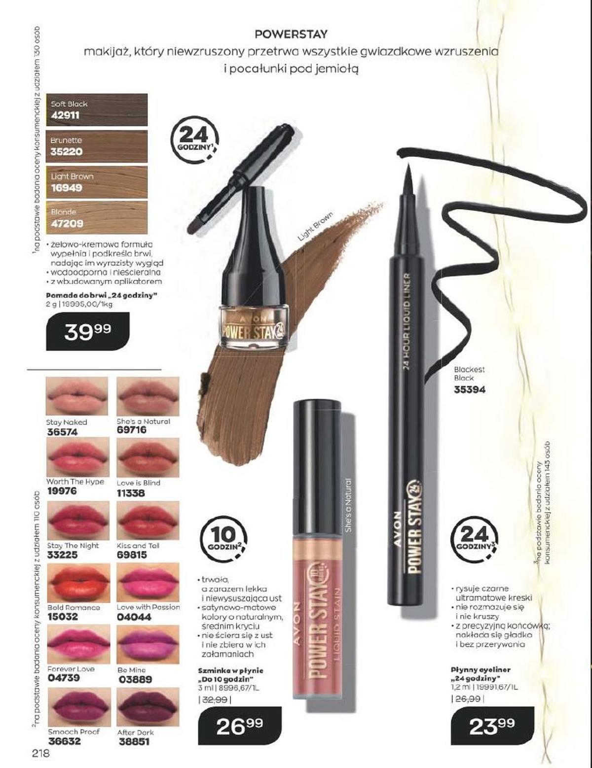 Gazetka promocyjna Avon str. 218