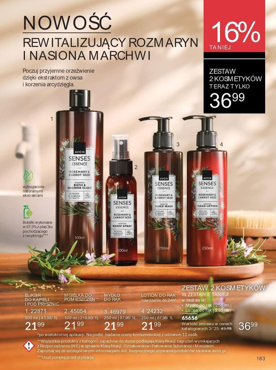 Gazetka promocyjna Avon str. 183