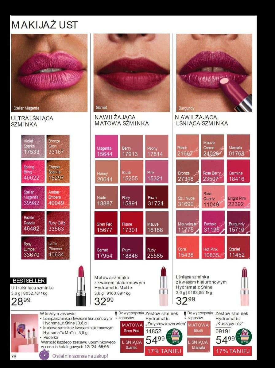 Gazetka promocyjna Avon str. 76