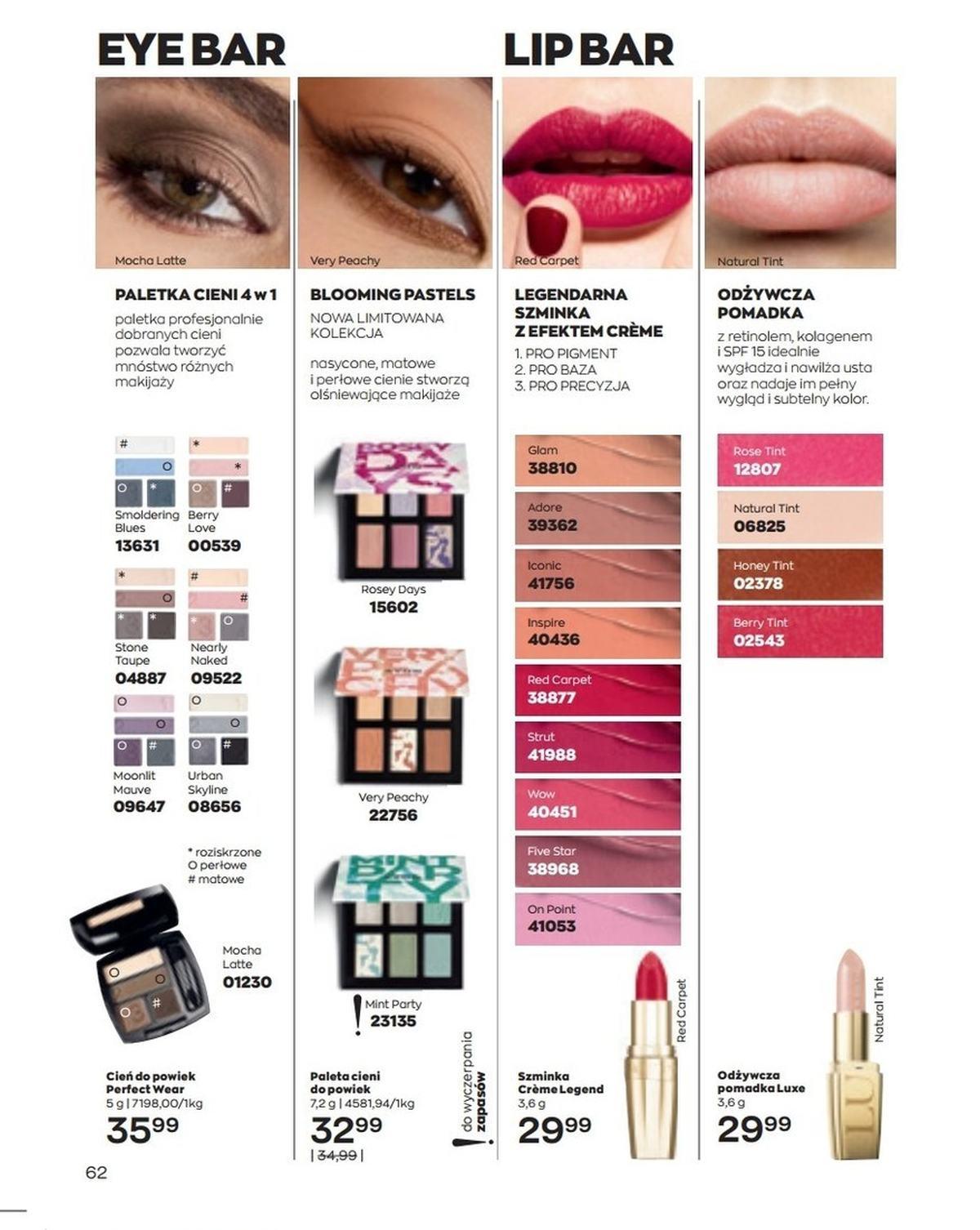 Gazetka promocyjna Avon str. 62