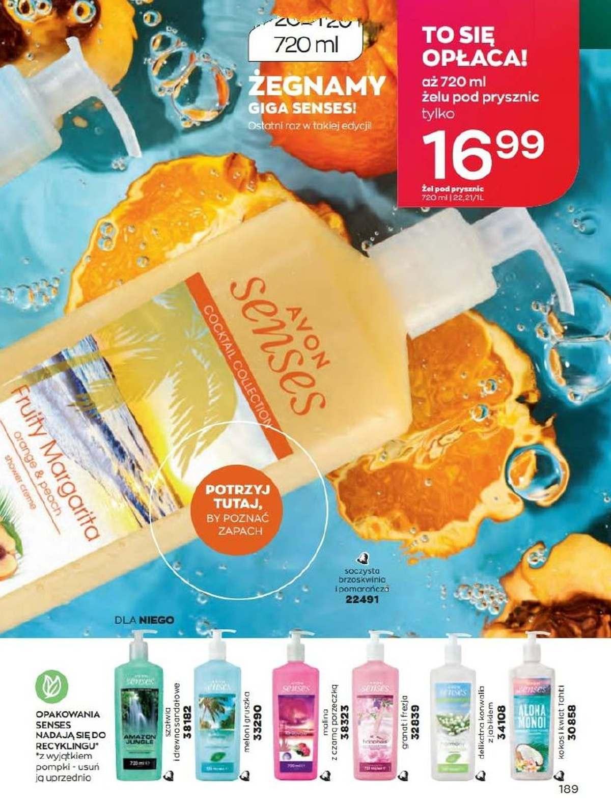 Gazetka promocyjna Avon str. 189