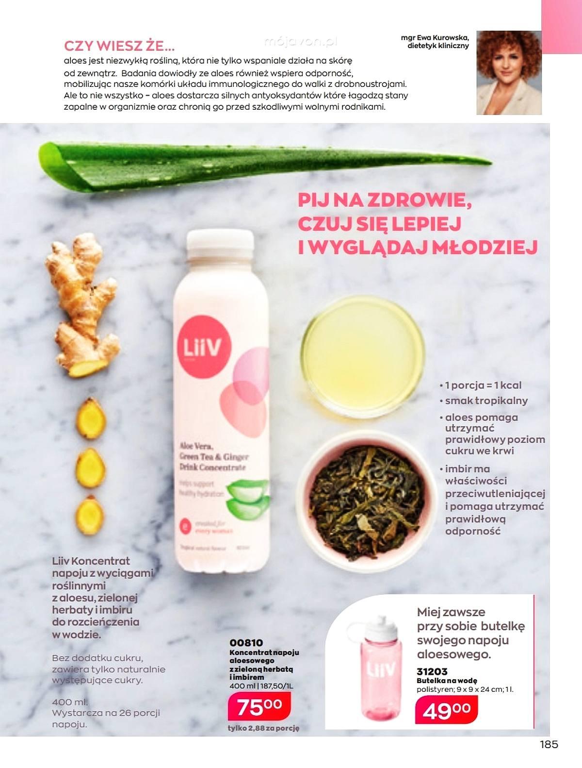 Gazetka promocyjna Avon str. 185