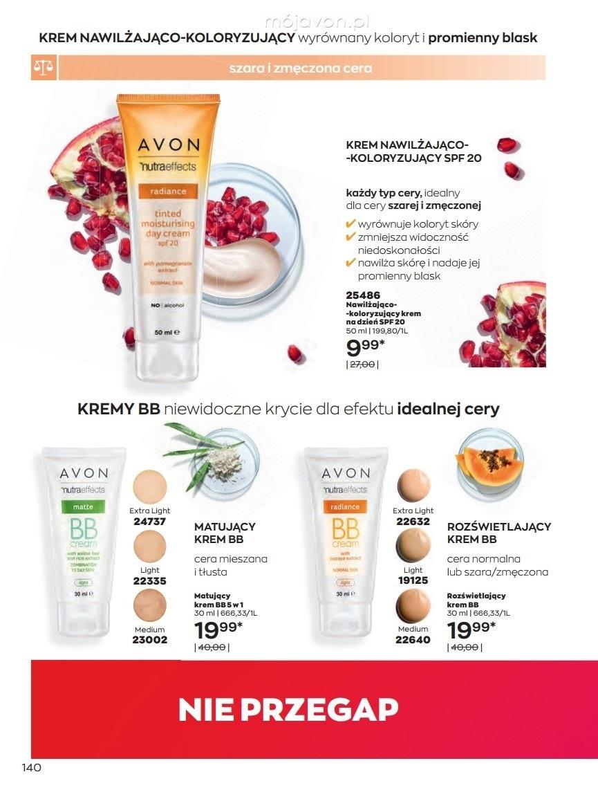 Gazetka promocyjna Avon str. 140