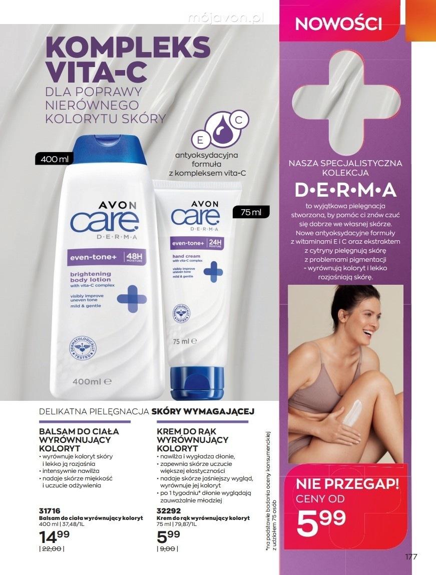 Gazetka promocyjna Avon str. 177