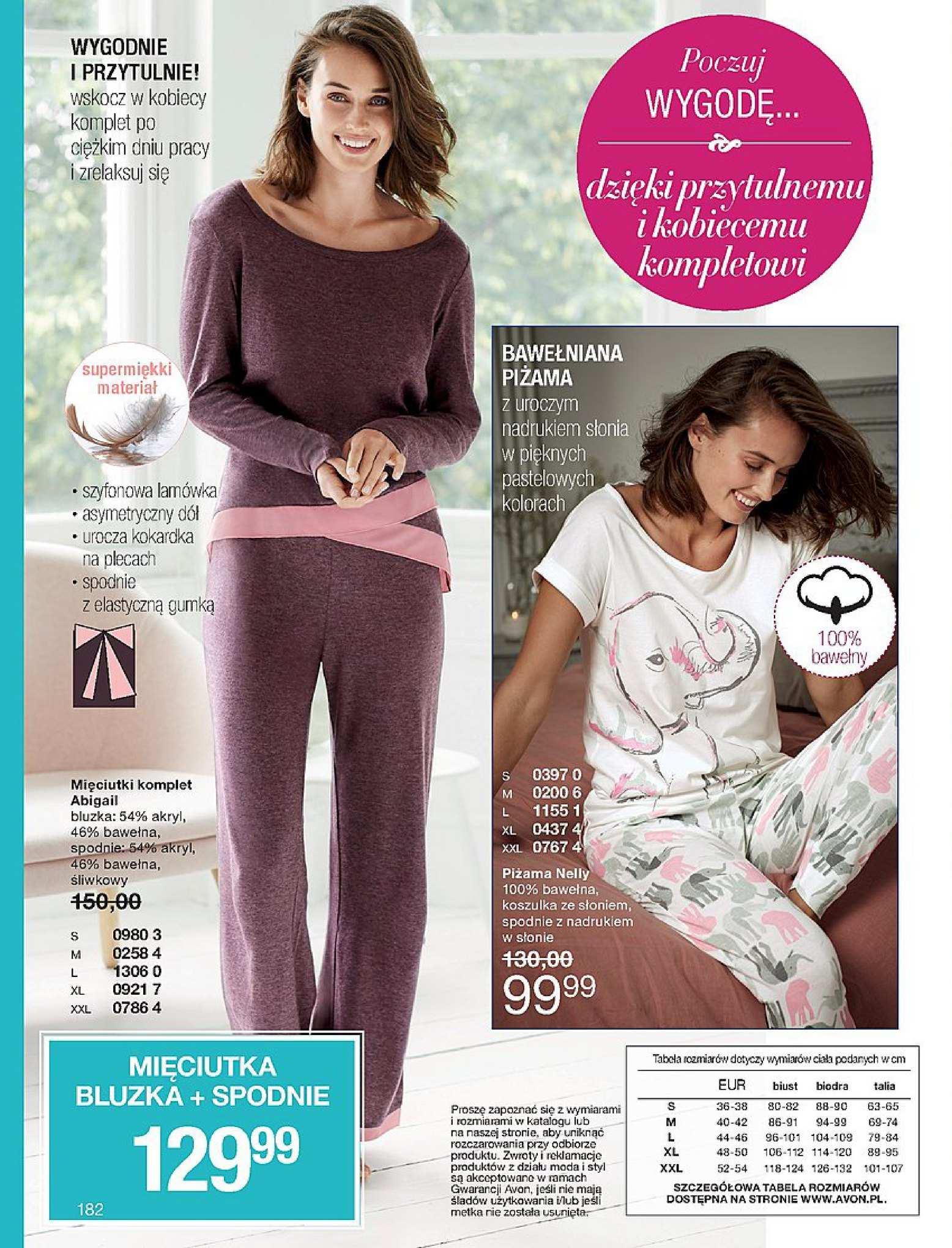 Gazetka promocyjna Avon str. 182