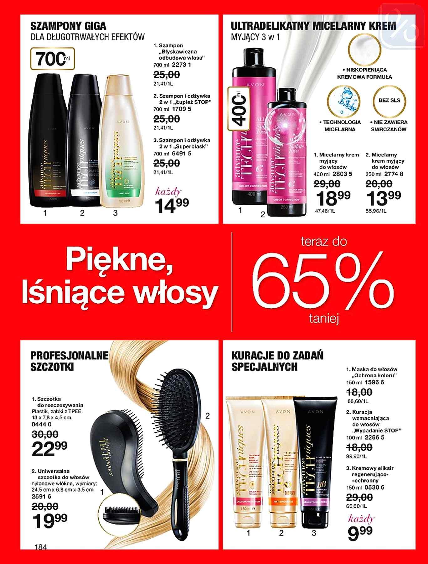 Gazetka promocyjna Avon str. 184