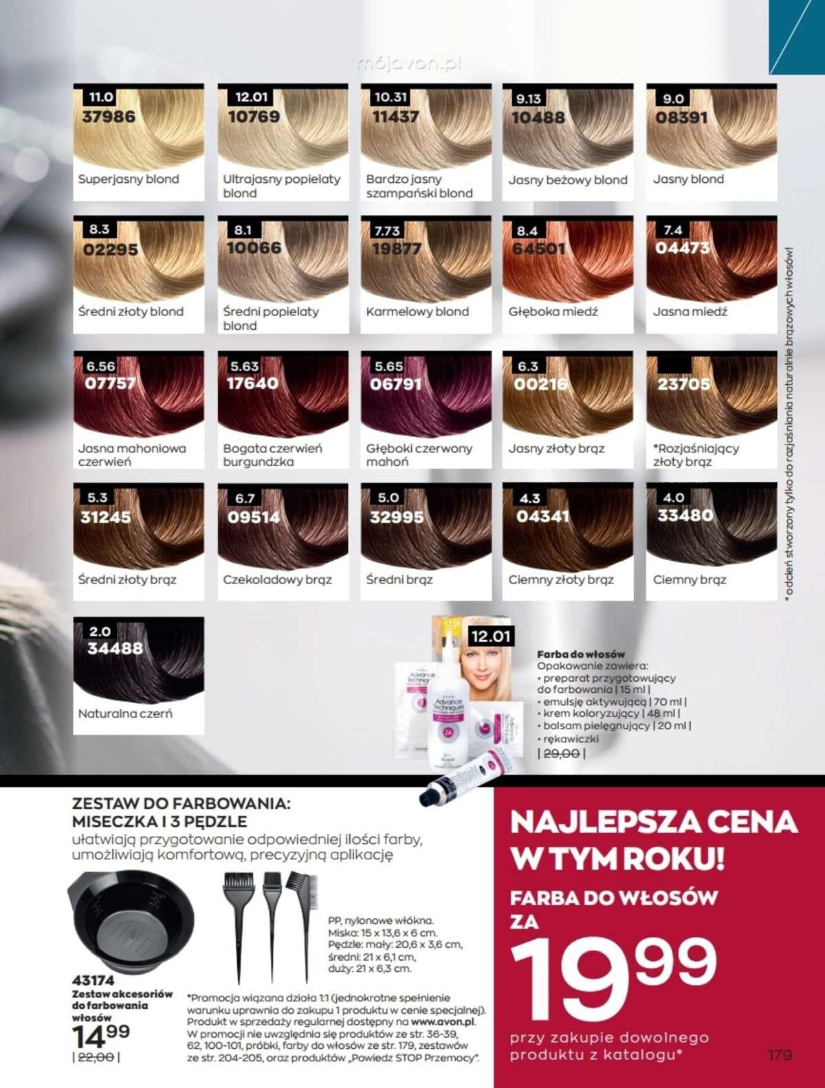 Gazetka promocyjna Avon str. 179