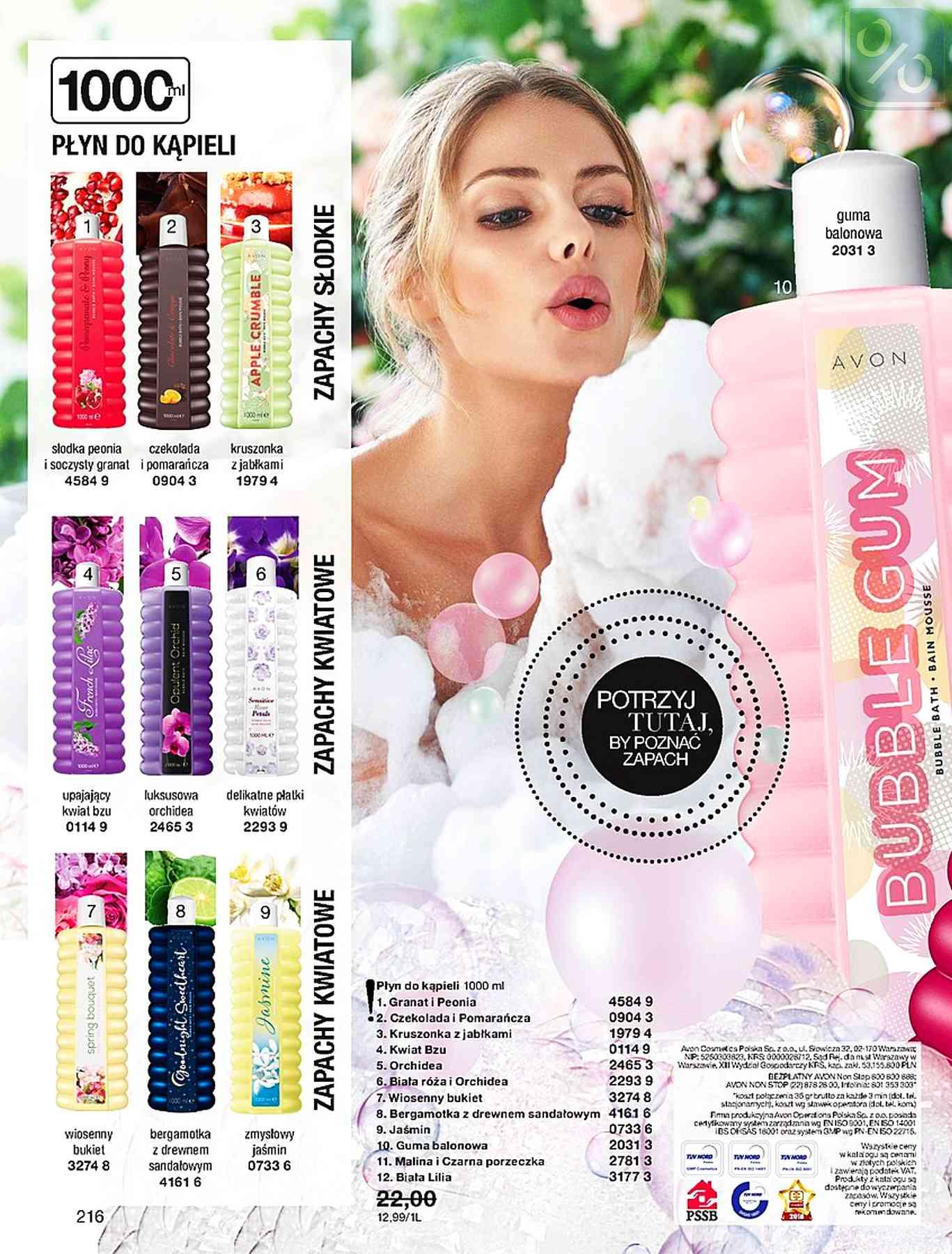 Gazetka promocyjna Avon str. 210