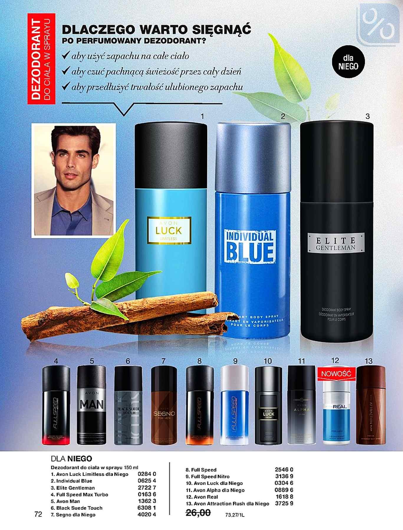 Gazetka promocyjna Avon str. 72