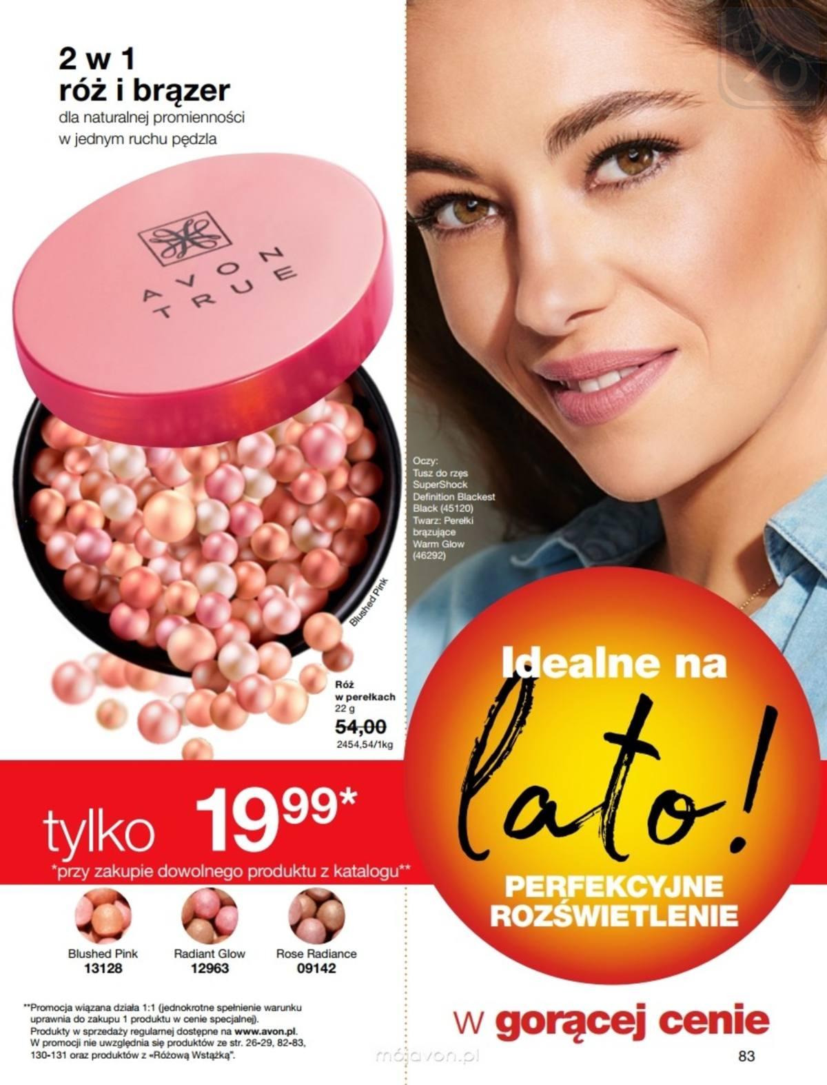 Gazetka promocyjna Avon str. 83