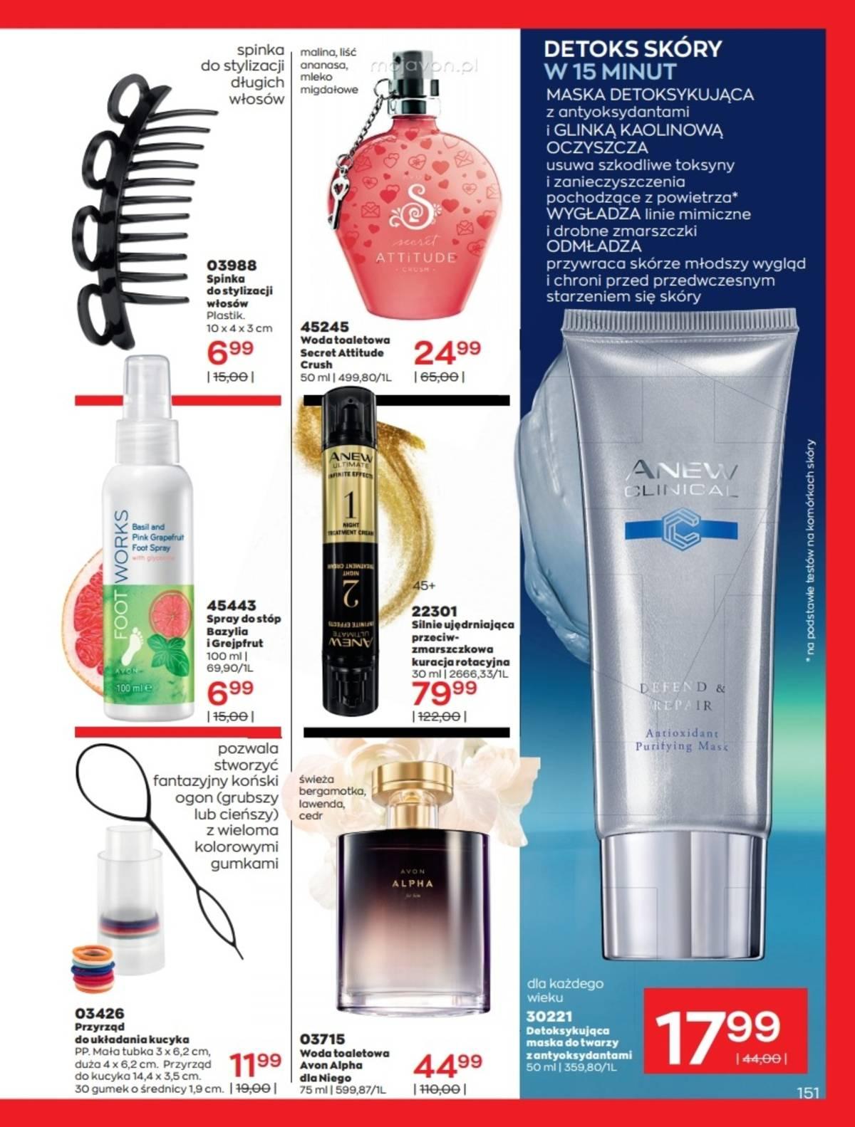 Gazetka promocyjna Avon str. 151