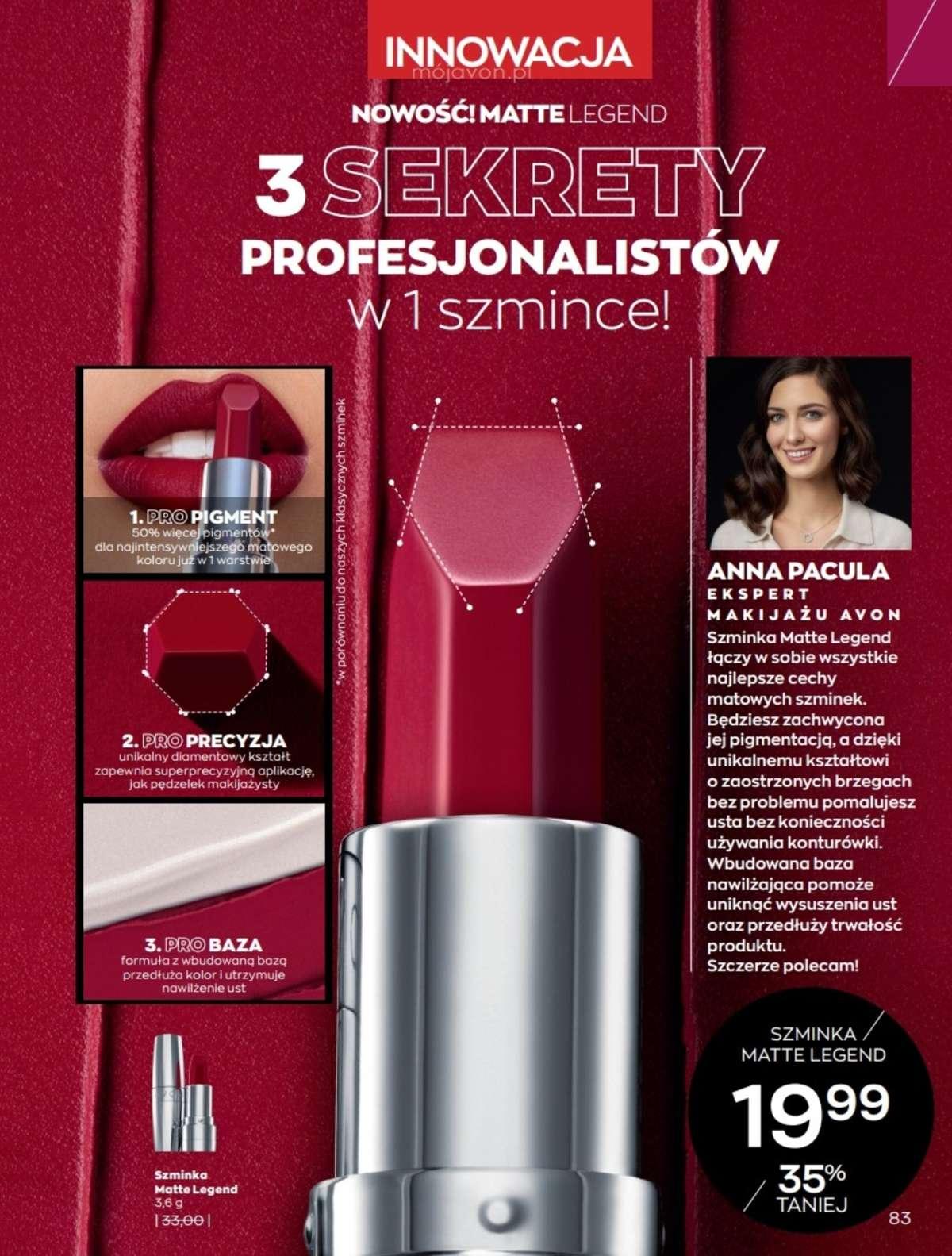 Gazetka promocyjna Avon str. 83