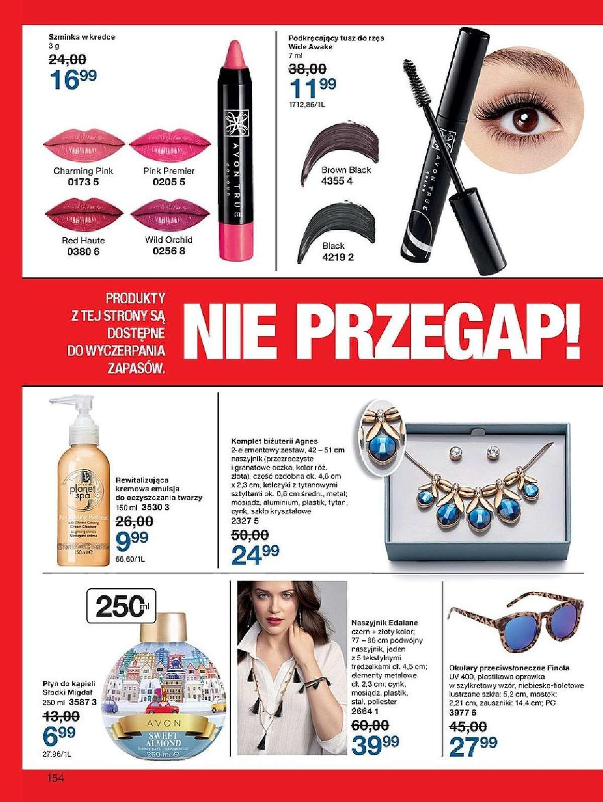 Gazetka promocyjna Avon str. 154
