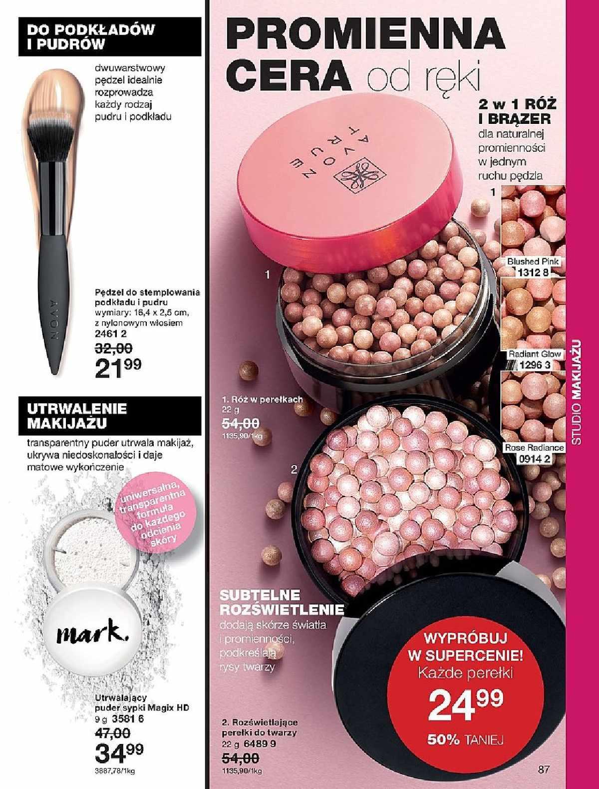 Gazetka promocyjna Avon str. 87