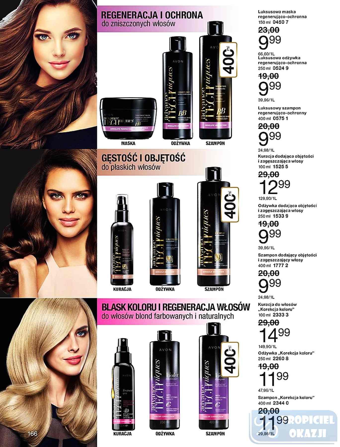 Gazetka promocyjna Avon str. 166
