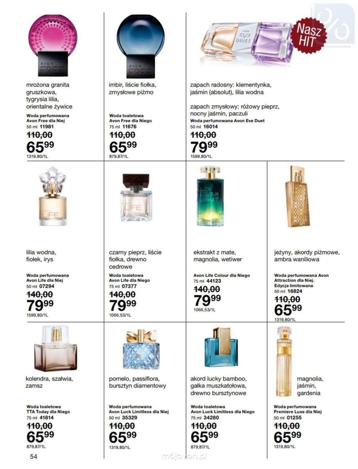 Gazetka promocyjna Avon str. 54