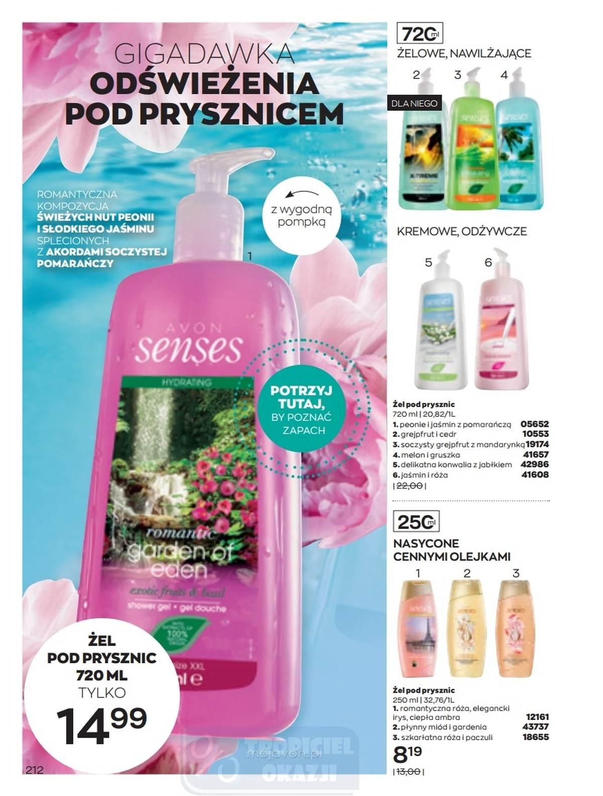 Gazetka promocyjna Avon str. 212