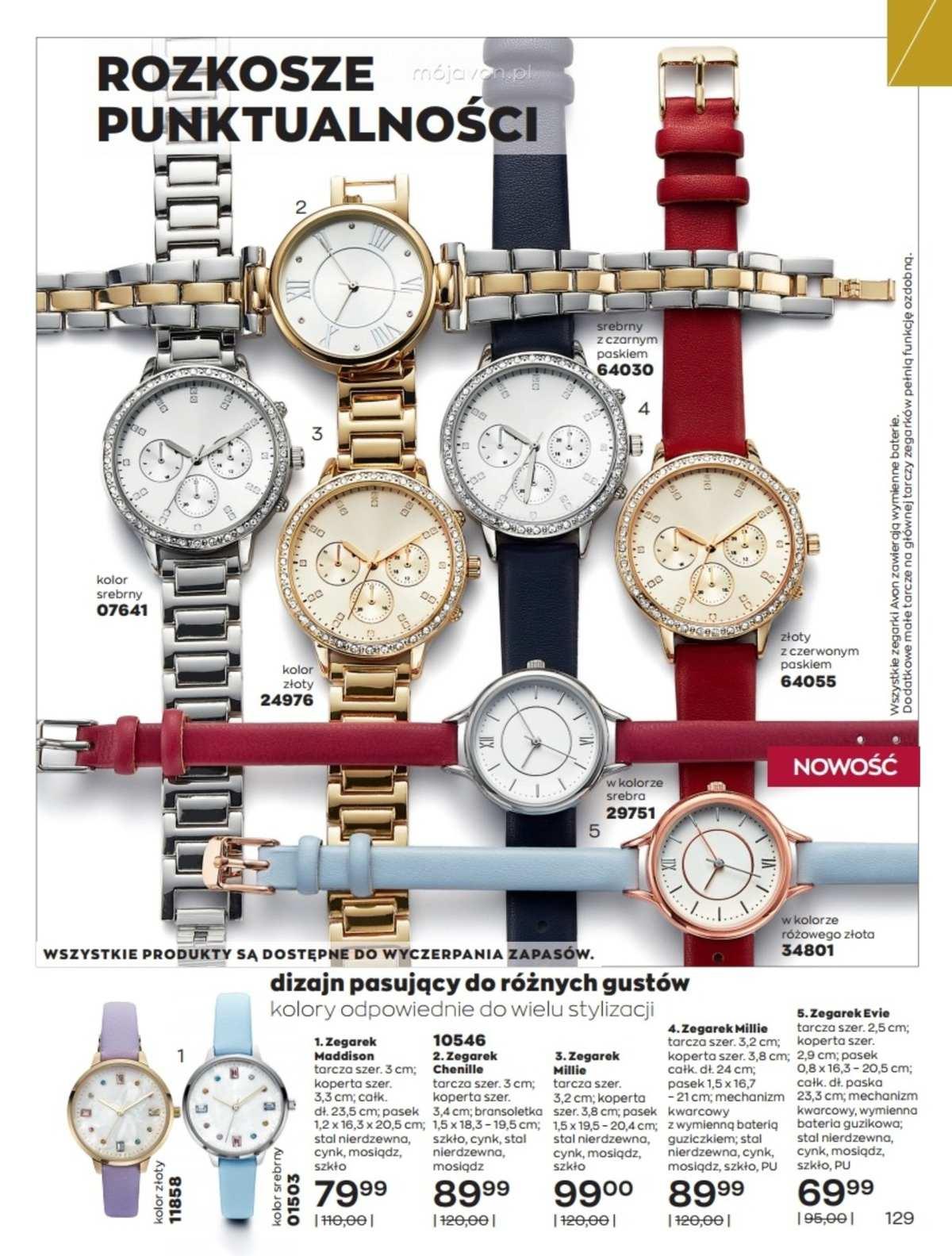 Gazetka promocyjna Avon str. 129