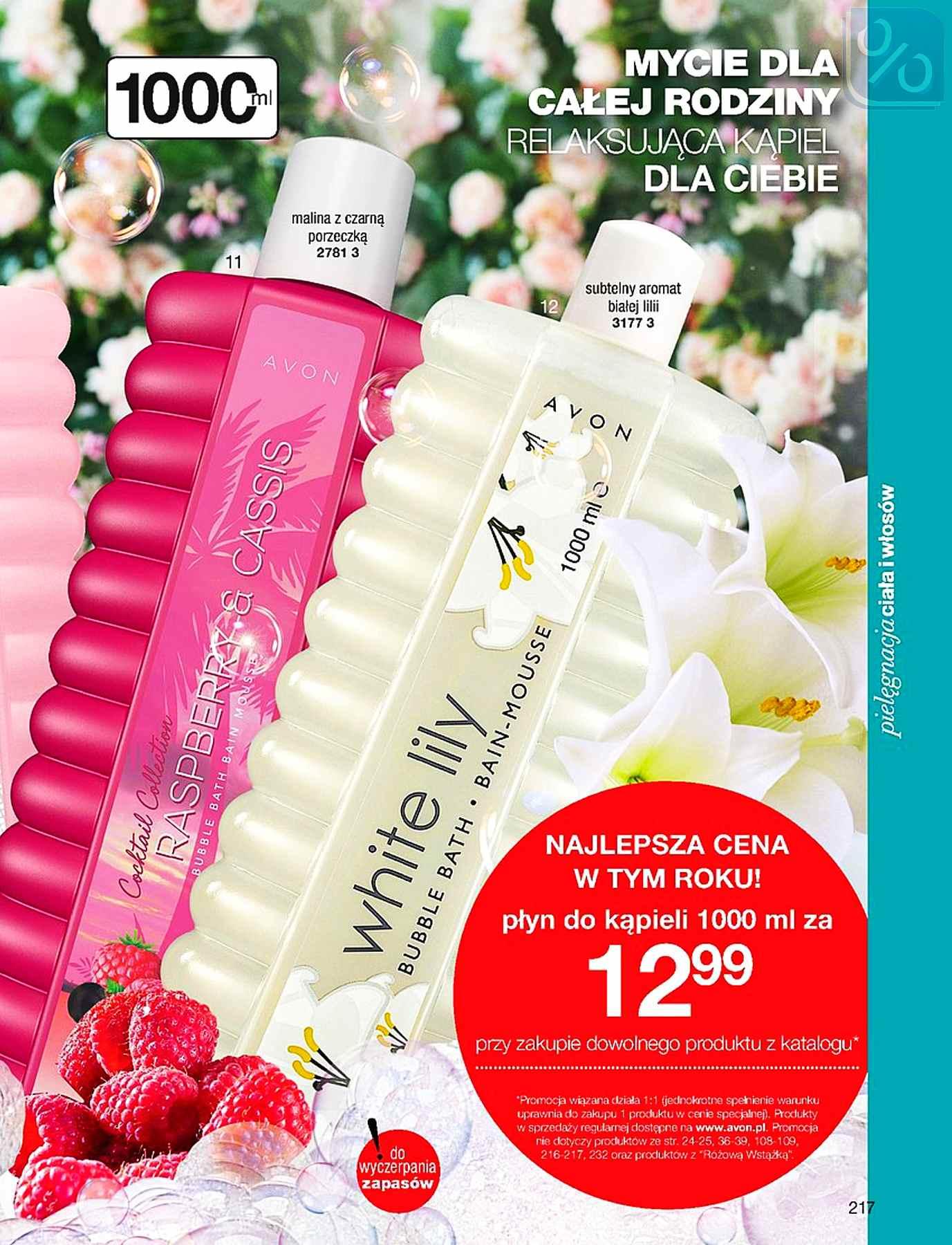 Gazetka promocyjna Avon str. 217
