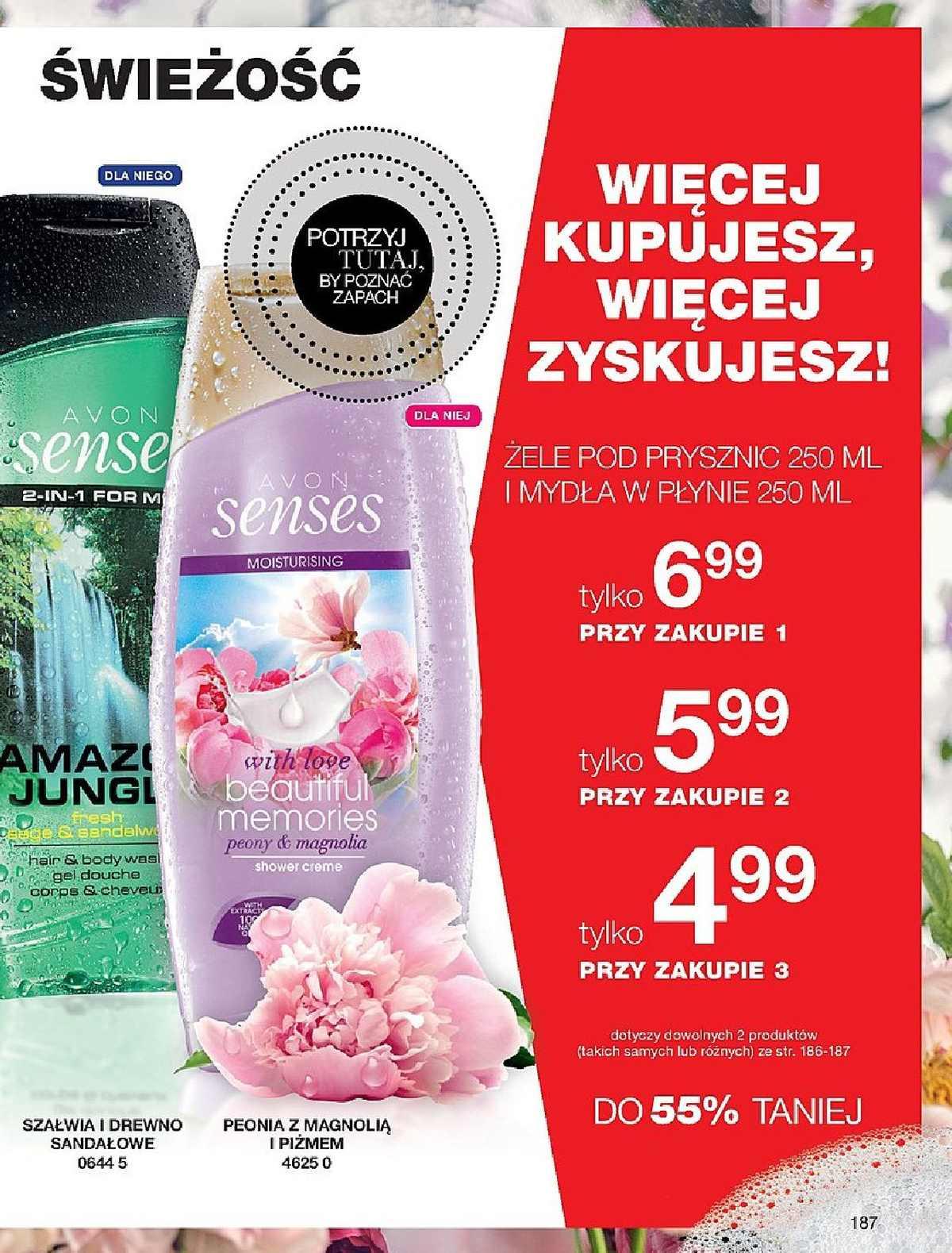 Gazetka promocyjna Avon str. 187