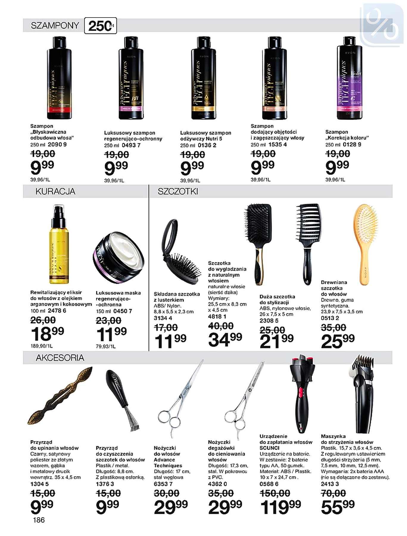 Gazetka promocyjna Avon str. 186