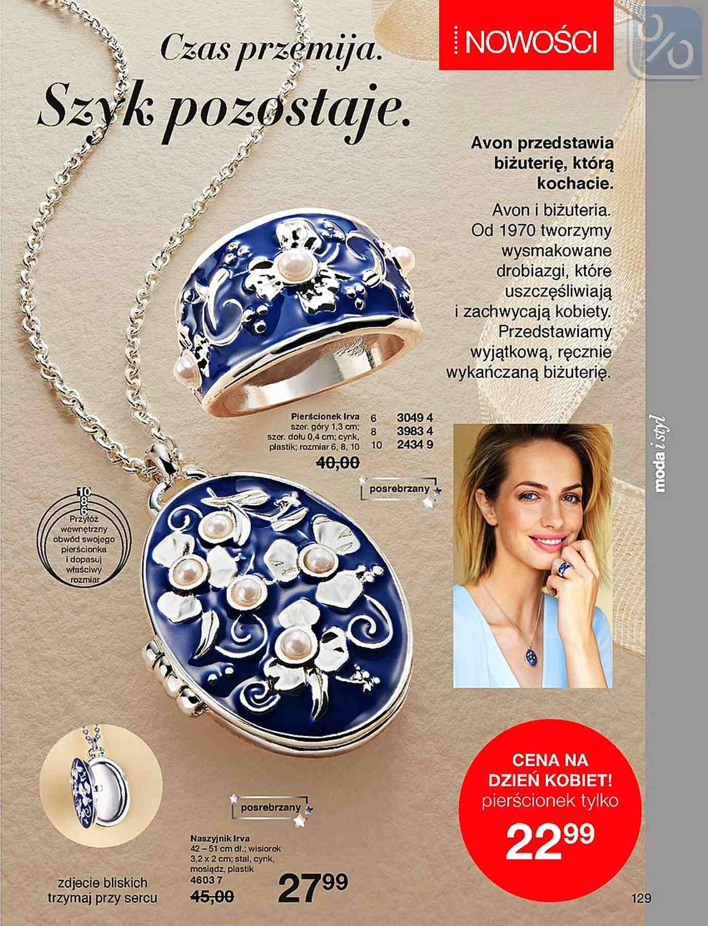 Gazetka promocyjna Avon str. 129