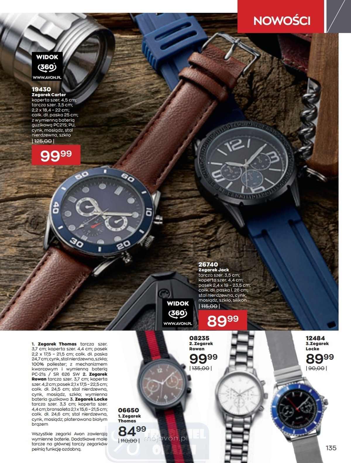 Gazetka promocyjna Avon str. 135