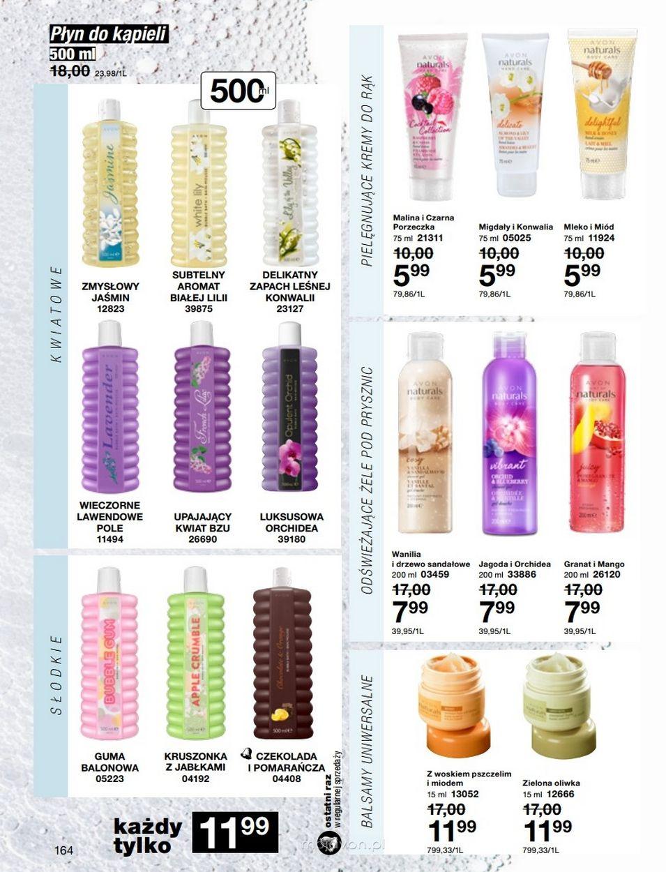 Gazetka promocyjna Avon str. 164